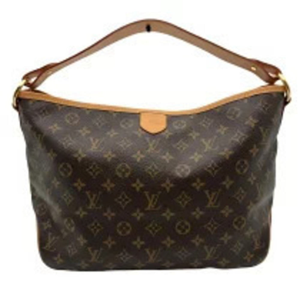 Louis Vuitton Delightful Brown Monogram Leather Shoulder Bag
